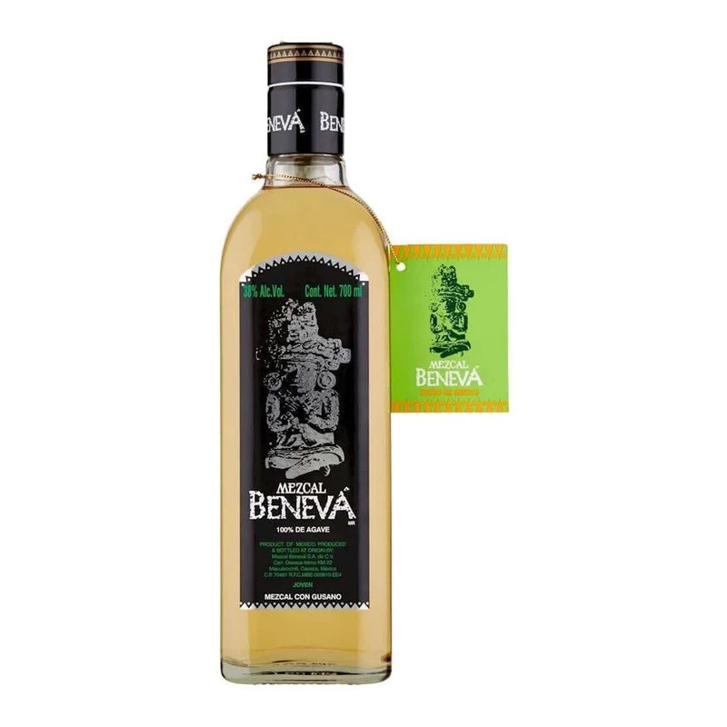 Mezcal con gusano Beneva 70 cl