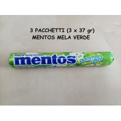 Mentos Green Apple 3 x 37...